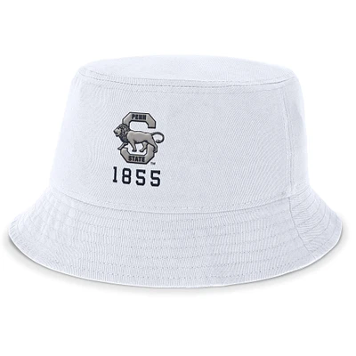 Men's Nike White Penn State Nittany Lions Legacy Apex Bucket Hat