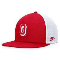 Men's Nike Scarlet/White Ohio State Buckeyes Legacy Pro Snapback Hat