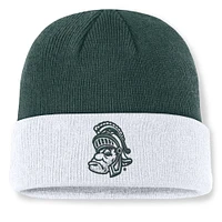 Men's Nike Green/White Michigan State Spartans Legacy Terra Cuffed Knit Hat