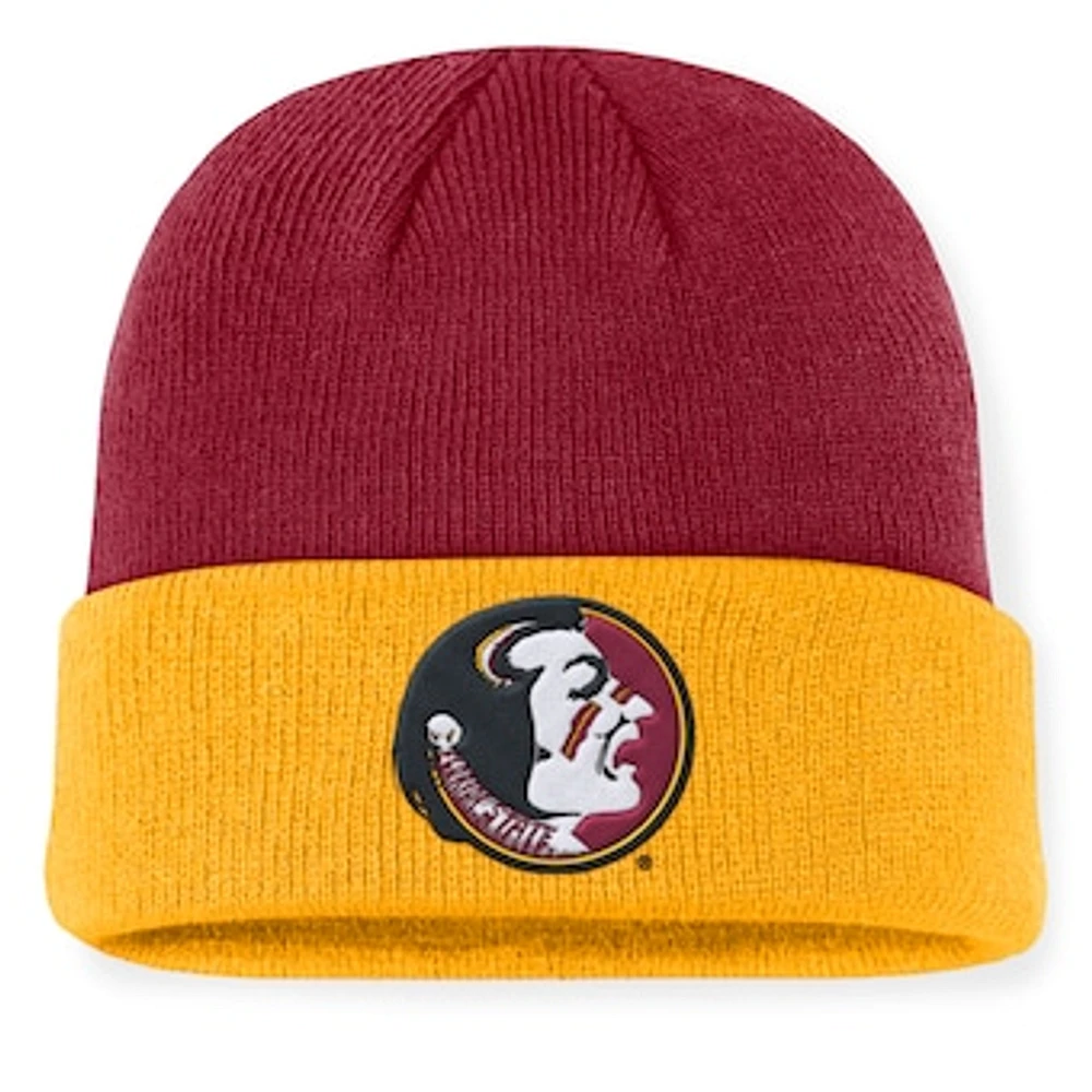 Men's Nike Garnet/Gold Florida State Seminoles Legacy Terra Cuffed Knit Hat