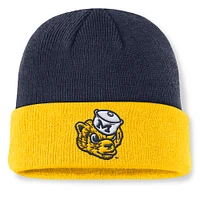 Men's Nike Navy/Maize Michigan Wolverines Legacy Terra Cuffed Knit Hat