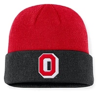 Men's Nike Scarlet/Black Ohio State Buckeyes Legacy Terra Cuffed Knit Hat