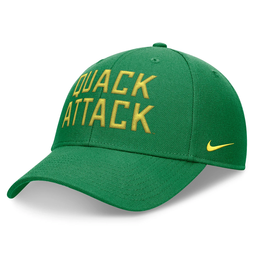 Men's Nike Green Oregon Ducks Local Rise Adjustable Hat