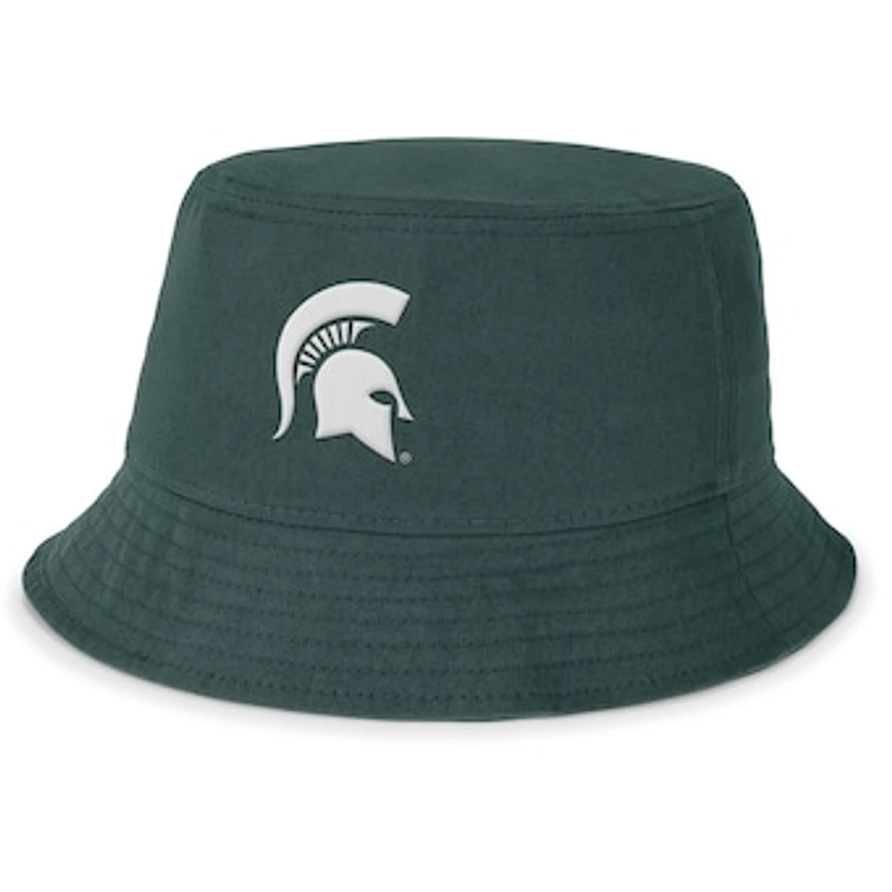 Men's Nike Green Michigan State Spartans Local Apex Bucket Hat