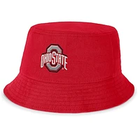 Men's Nike Scarlet Ohio State Buckeyes Local Apex Bucket Hat