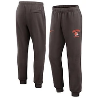 Men's Nike Brown Cleveland Browns Rewind Club Joggers