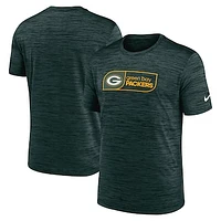 Men's Nike Green Green Bay Packers Big & Tall Velocity Performance T-Shirt