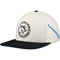 Men's Pro Standard Cream Pittsburgh Penguins Retro Classic Logo Snapback Hat