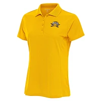 Women's Antigua  Gold Northern Kentucky University Norse Legacy Pique Desert Dry Polo