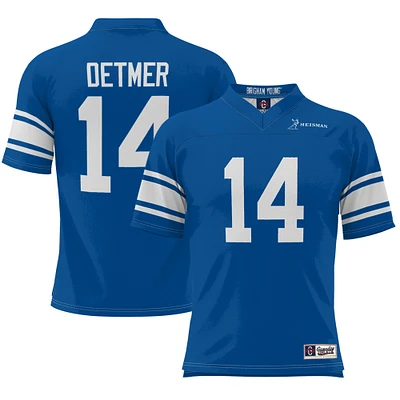 Men's Ty Detmer Royal BYU Cougars Heisman Football Jersey