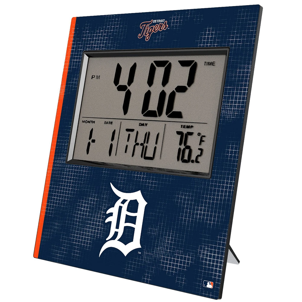 Keyscaper Detroit Tigers Digital Desk Clock