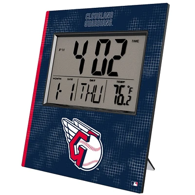 Keyscaper Cleveland Guardians Digital Desk Clock