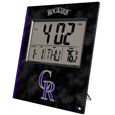 Keyscaper Colorado Rockies Digital Desk Clock