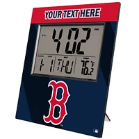 Keyscaper Boston Red Sox Personalized Digital Desk Clock