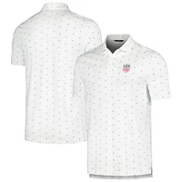 Men's Levelwear  White USMNT Rover Polo