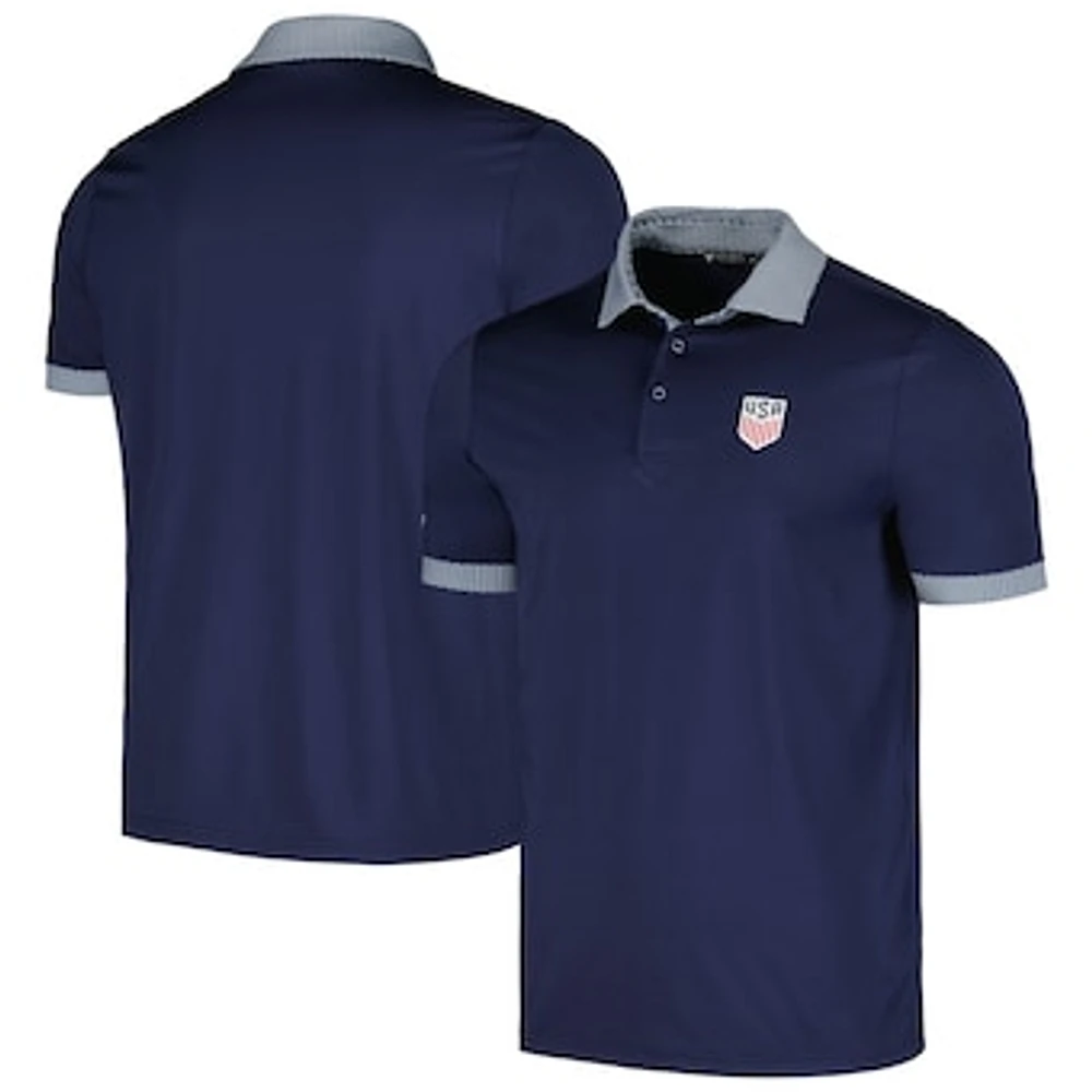 Men's Levelwear  Navy USMNT Thomas Performance Polo