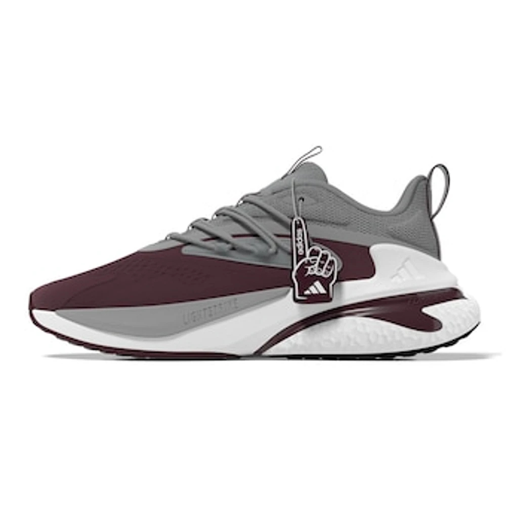 Unisex adidas Maroon/Gray Texas A&M Aggies AlphaBoost V2 Shoes