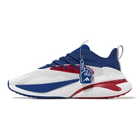 Unisex adidas White/Royal Kansas Jayhawks AlphaBoost V2 Shoes