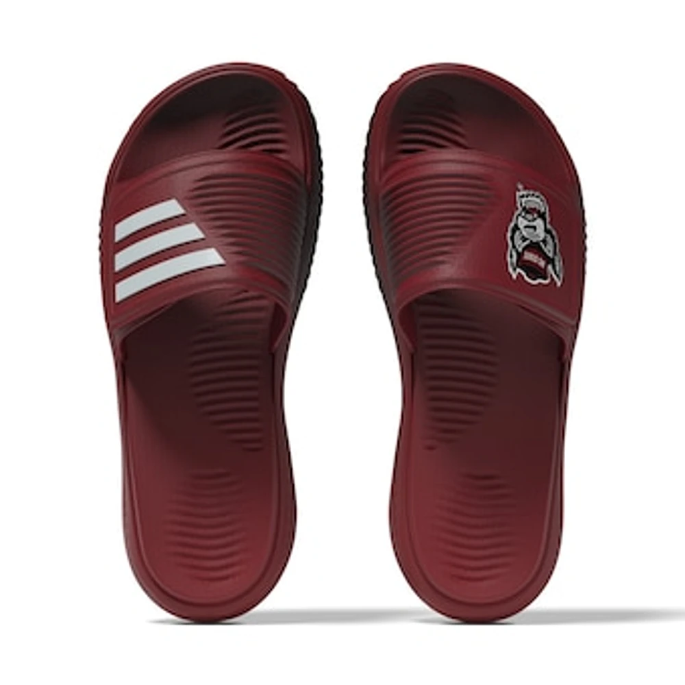 Unisex adidas  Red NC State Wolfpack Alphabounce 2.0 Slide Sandals