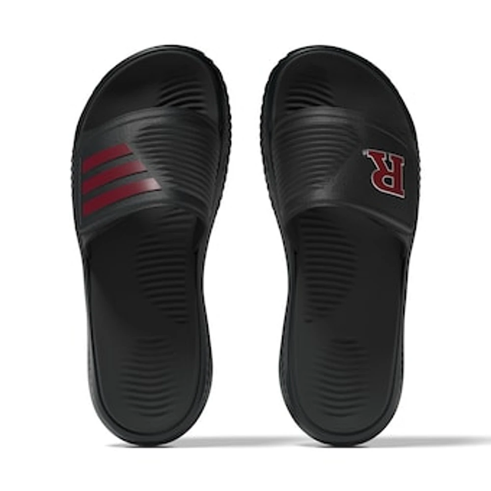 Unisex adidas  Black Rutgers Scarlet Knights Alphabounce 2.0 Slide Sandals