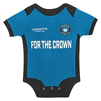 Newborn & Infant Blue/Black Charlotte FC Field Player Bodysuit