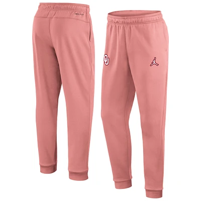 Men's Jordan Brand Crimson Oklahoma Sooners 2024 Sideline Player Performance Jogger Pants