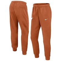 Men's Nike Burnt Orange Texas Longhorns 2024 Sideline Club Fleece Joggers