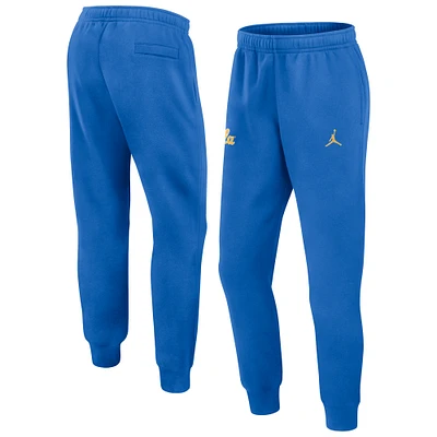 Men's Jordan Brand Blue UCLA Bruins Sideline Club Fleece Joggers