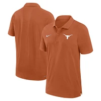 Men's Nike Texas Orange Texas Longhorns Sideline Woven Performance Polo