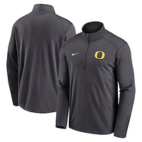 Men's Nike  Anthracite Oregon Ducks Primetime Pacer Performance Half-Zip Top