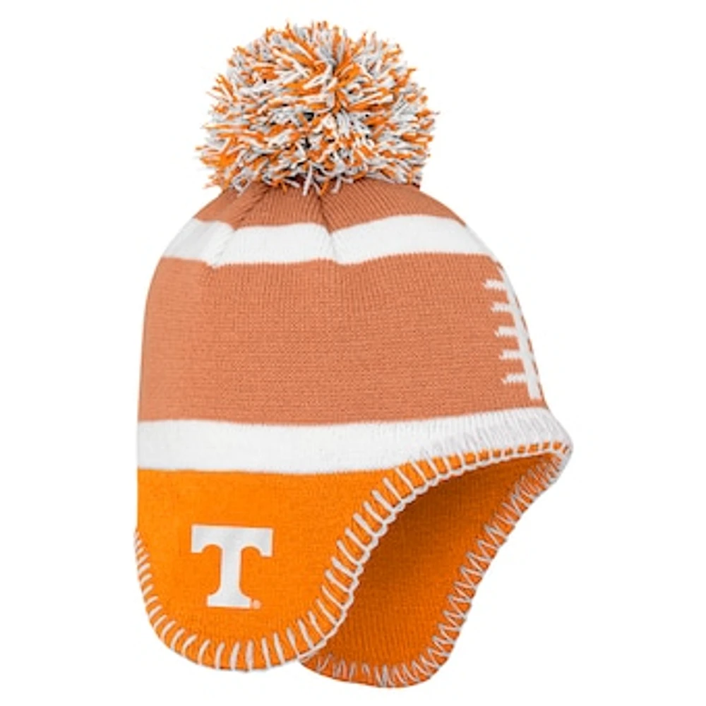 Toddler Fanatics   Brown Tennessee Volunteers Football Head Knit Hat with Pom