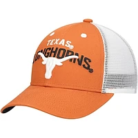 Youth Texas Orange Texas Longhorns Lockup Trucker Adjustable Hat