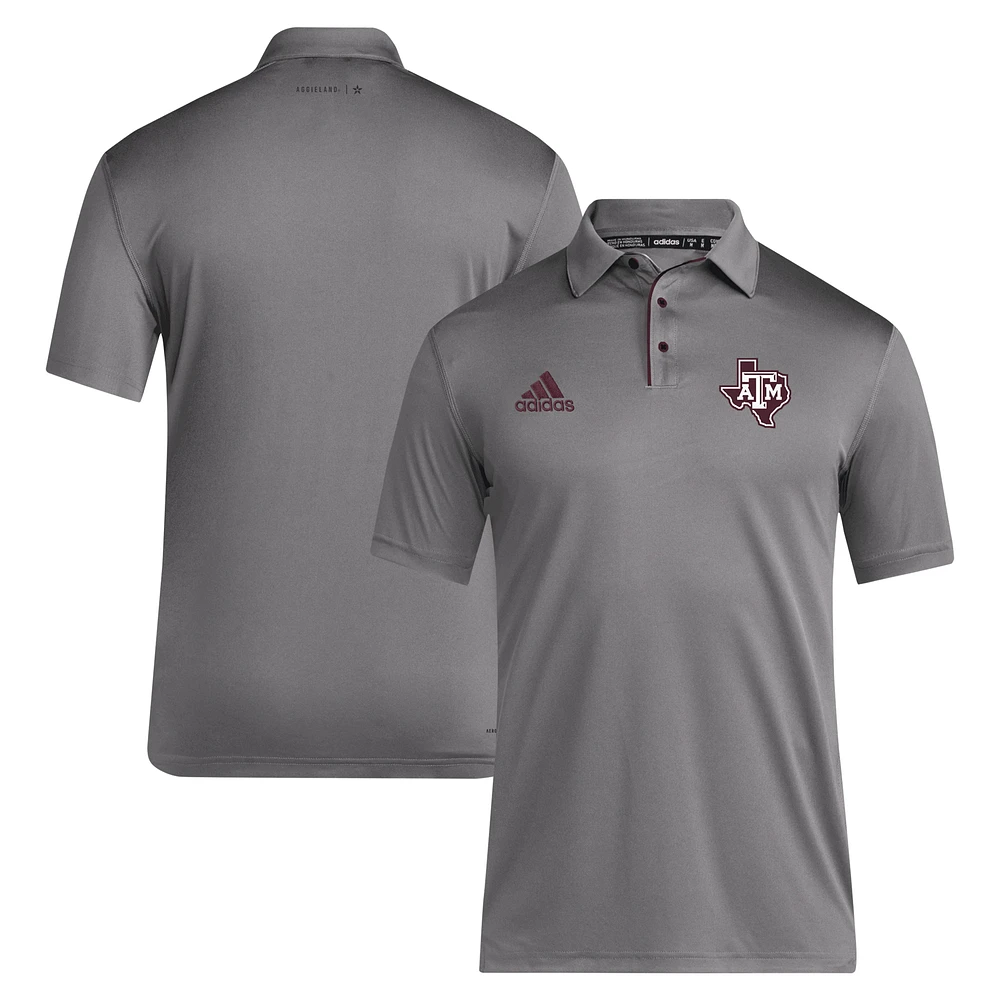 Men's adidas Texas A&M Aggies 2024 Coaches AEROREADY Polo