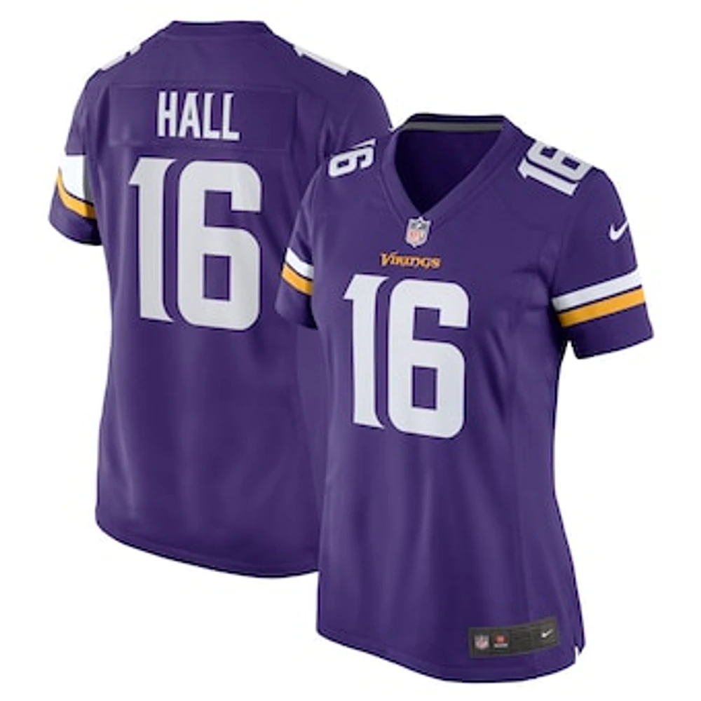 Women's Nike Jaren Hall  Purple Minnesota Vikings Game Jersey