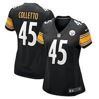 Women's Nike Jack Colletto  Black Pittsburgh Steelers Game Jersey