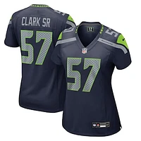 Women's Nike Frank Clark College Navy Seattle Seahawks  Game Jersey