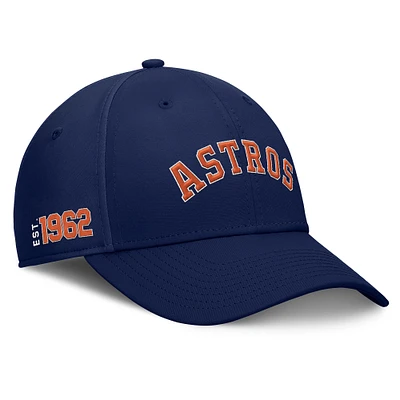 Men's Fanatics Navy Houston Astros Fundamental Tag Flex Hat