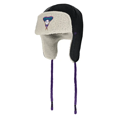 Men's Fanatics Black/Purple Arizona Diamondbacks Heritage Trapper Hat