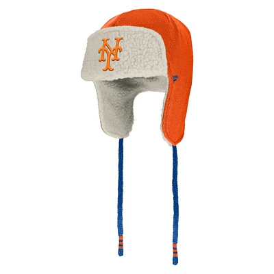 Men's Fanatics Orange/Royal New York Mets Heritage Trapper Hat