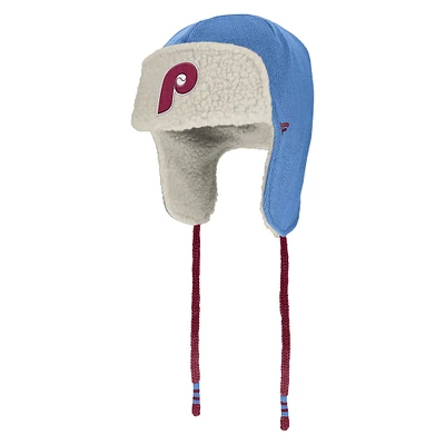 Men's Fanatics Light Blue/Burgundy Philadelphia Phillies Heritage Trapper Hat