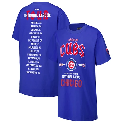 Women's Pro Standard Royal Chicago Cubs Oversized City Tour T-Shirt Dress