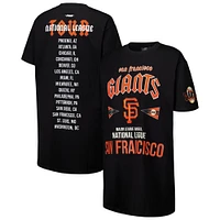 Women's Pro Standard Black San Francisco Giants Oversized City Tour T-Shirt Dress
