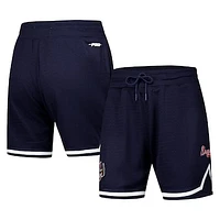 Women's Pro Standard Navy Atlanta Braves Classic Mesh Shorts