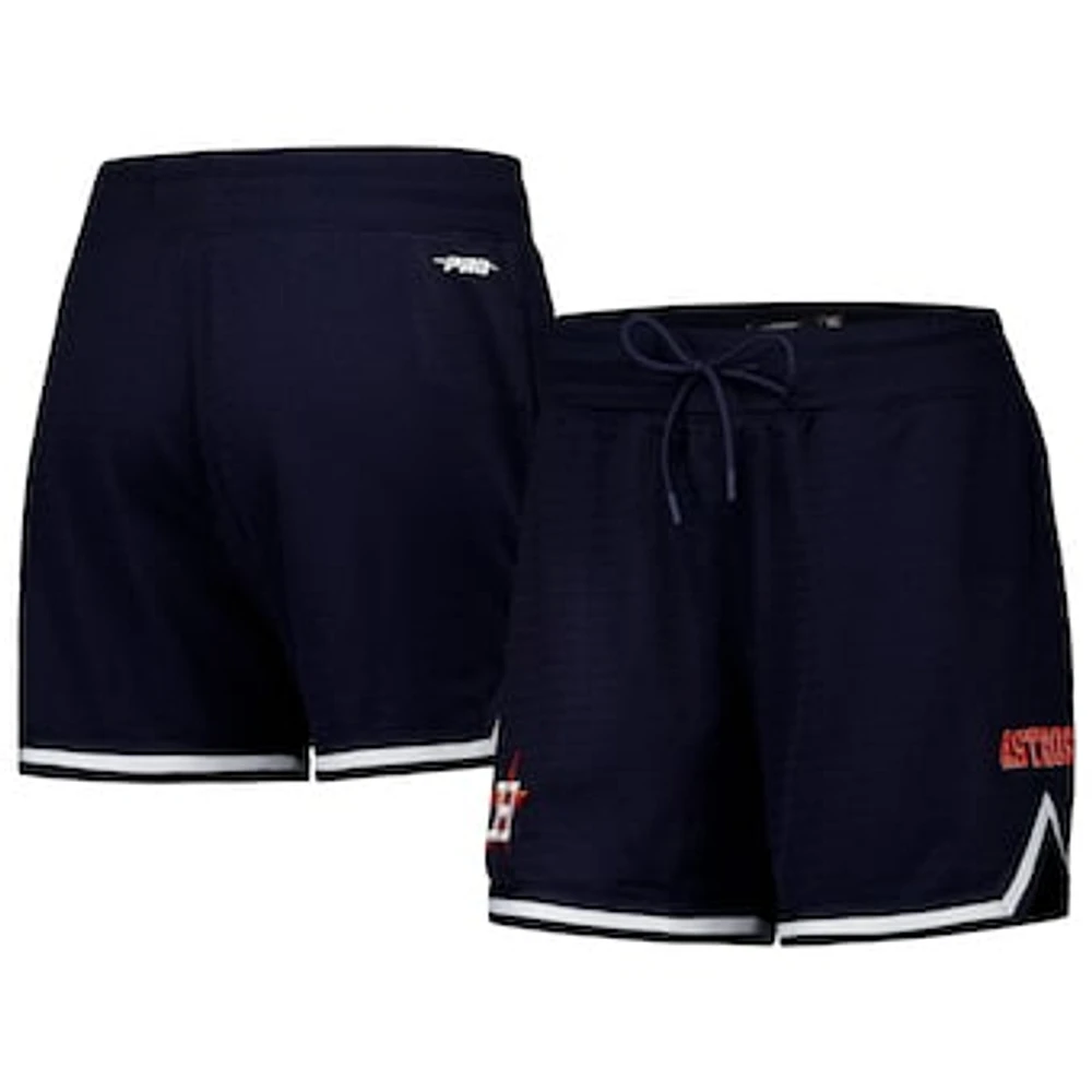 Women's Pro Standard Navy Houston Astros Classic Mesh Shorts