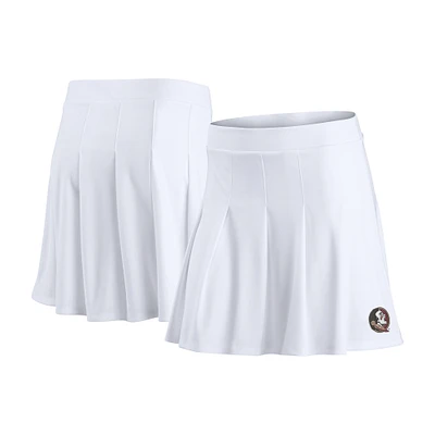 Women's Fanatics White Florida State Seminoles Heritage Primary Skirt