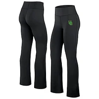 Women's Fanatics Black Oregon Ducks Training Camp Maxed Out Flare Leggings