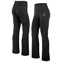 Women's Fanatics Black Alabama Crimson Tide Training Camp Maxed Out Flare Leggings