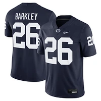 Men's Nike Saquon Barkley Navy Penn State Nittany Lions Alumni Game Jersey