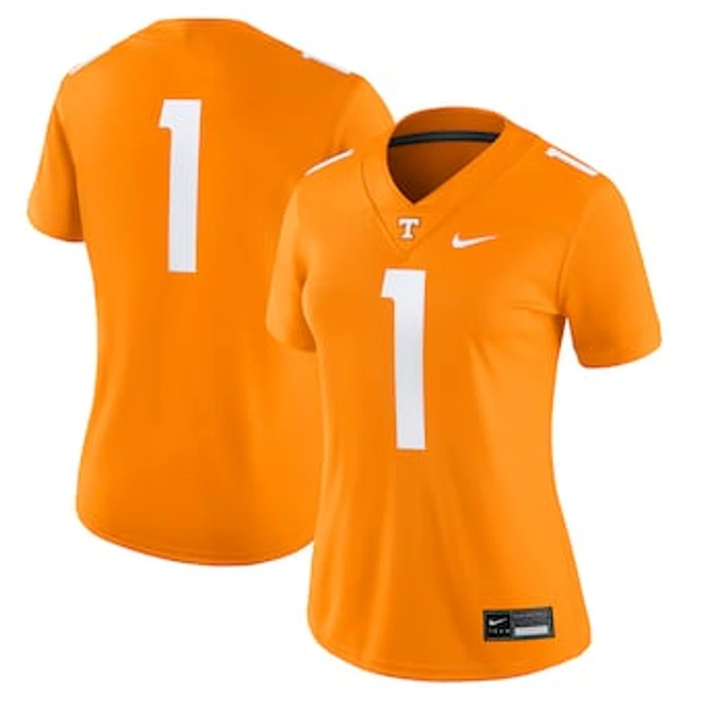 Women's Nike #1 Tennessee Orange Volunteers Game Jersey