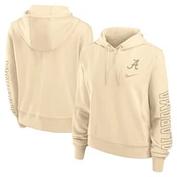 Women's Nike Tan Alabama Crimson Tide One Performance Pullover Hoodie